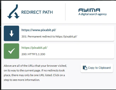 Redirect Path