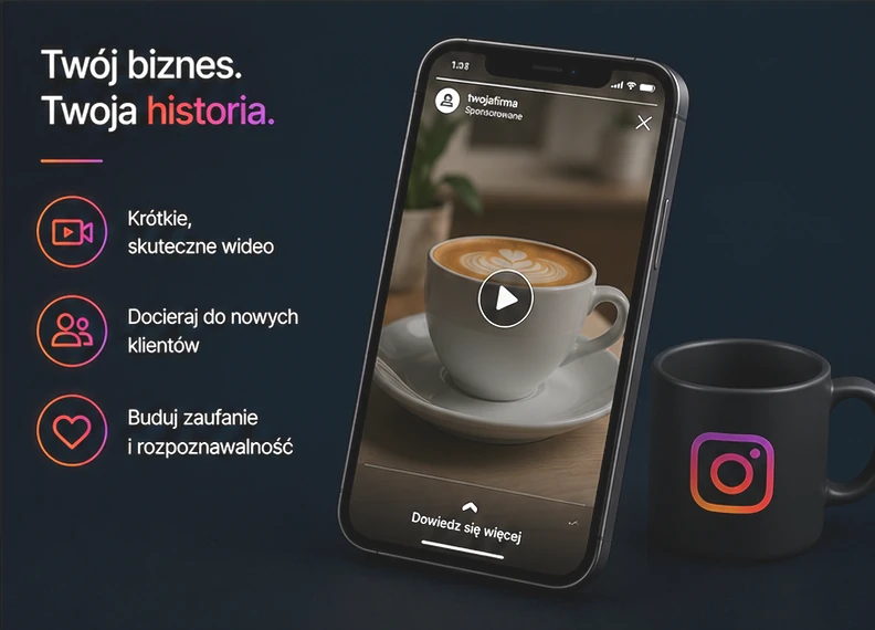 reklama wideo dla firm na instagramie,2