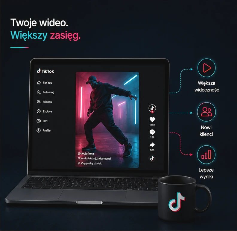 reklama wideo dla firm na tiktoka,3