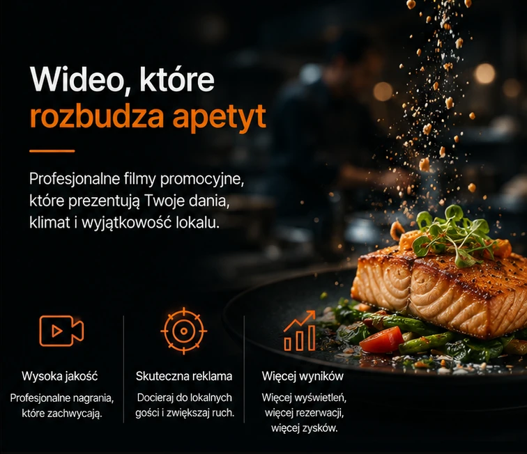 reklama wideo dla gastronomii,1