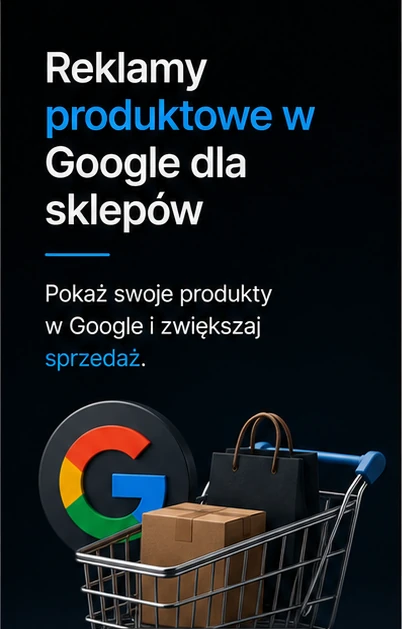 reklamy produktowe w google dla sklepów,2
